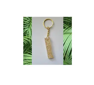 Creative resin Keychain Mini Beverage Drink Bottle oppner Handmade Charms Keychain Men Key Ring Chain