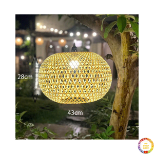 Rattan <b>Lamp</b> Natural Handmade Bamboo <b>Wicker</b> Pendant Light for Home Interior Decoration Wholesale Vietnam - Product Image 2
