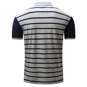 เสื้อยืดสำหรับผู้ชายระบายอากาศได้ดีและกันรอยยับพร้อมการปักลายนูนและการพิมพ์สกรีนลาย - Product Image 4