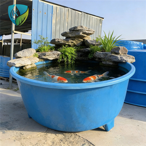 Custom Fiberglass Aquaculture Tank FRP Fish Farming Tank For Fish Breeding - Product Image 2
