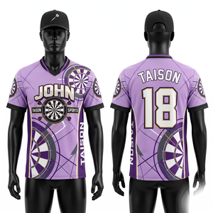 Custom Green Black <b>Dart</b> Jersey 180 GSM Interlock Polyester Side Panel Design Sublimation Print Logo - Product Image 4