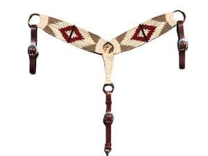 Collier de poitrail en mohair incroyable pour cheval, sangle en mohair pour un ajustement sécurisé - Product Image 2