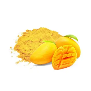 Polvo de mango de extracto de fruta puro 100% al por mayor de calidad superior para aditivos alimentarios y bebidas de proveedor indio