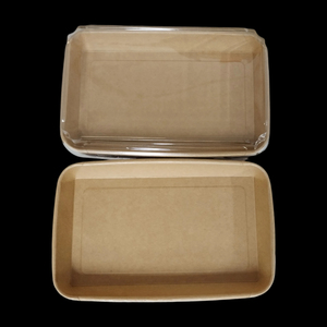Assiettes en papier jetables, anti-graisse, étanches, en forme de bateau, de qualité alimentaire, plateau de service commercial pour sushi, salade, sandwich - Product Image 3