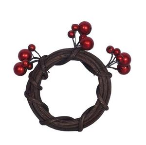 ANNEAU DE SERVIETTE EN MÉTAL DESIGNER PERLE POUR LA DÉCORATION DE NOËL ET DE MARIAGE ANNEAU DE TISSU DE SERVIETTE - Product Image 5