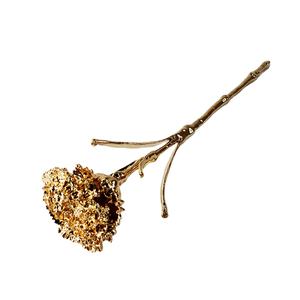 Rosa Preservada Artificial Fresca Ecológica de Alta Calidad con Lámina de Oro Natural de 24k para Regalos a Precio Económico - Product Image 1