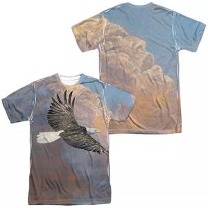 T-shirts à manches courtes, prix bas, méthode non tissée, motifs imprimés, dernier design, sublimation, coupe ajustée, 100% polyester, écologiques - Product Image 2
