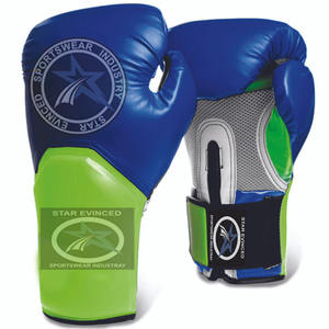 Gants d'entraînement de boxe MMA professionnels de style 2025, 14 oz, cuir de vachette de haute qualité, personnalisables, colorés, ajustables pour - Product Image 3