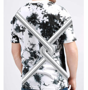 Camiseta de Algodón 100% para Hombre, Estampado Digital Liso, Tejido, Venta al por Mayor, Logotipo Personalizado, Diseño Gráfico, Corte Holgado, Estampada 2026 - Product Image 2