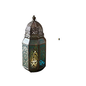Lanterne Marocaine Fer Métal Fait à la Main Écologique Design Moderne de Haute Qualité Décoration de Maison pour les Fêtes de Noël - Product Image 5