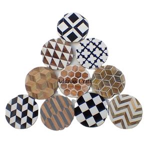 Custom Personalized Wooden <b>Coasters</b> for Home Hotel Restaurant Tableware Trending Resin <b>Coasters</b> Customized Shape <b>Marble</b> <b>Coasters</b> - Product Image 1