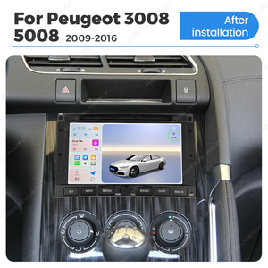 Lecteur multimédia DVD de voiture Android MEKEDE, autoradio GPS, navigation, Car-play, unité principale 7 pouces pour <span class=keywords><strong>Peugeot</strong></span> <span class=keywords><strong>3008</strong></span> 5008 2009-2016 - Product Image 4