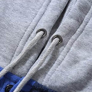 Sweat à capuche en flanelle tendance pour homme, mélange de coton doux, parfait pour le temps froid, look décontracté et sportif - Product Image 5
