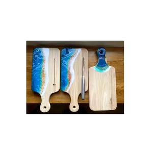 Tabla de Cortar de Madera Esmaltada Decorativa Ecológica de Primera Calidad para Preparar y Picar Alimentos - Product Image 2