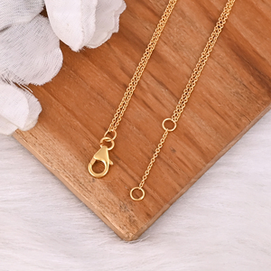 Elegante Collar con Colgante Minimalista Chapado en Oro con Múltiples Gemas de Turmalina, Plata 925, Joyería de Moda Personalizada para Mujer, Ideal para Regalo - Product Image 5