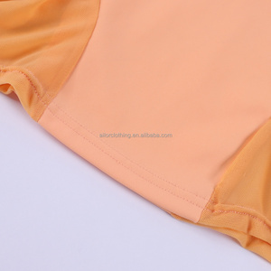 Girls Spaghetti Strap Yoga <b>Dress</b> Ballet <b>Dance</b> Style Mesh Side Embroidery Trim Sleeveless built in Shorts Summer Party Custom - Product Image 4