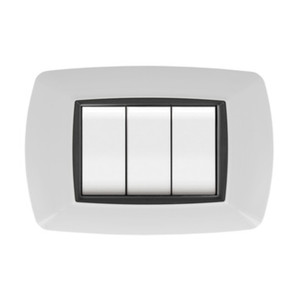 Placca Life Mod. Divano Letto Plastica Bianco 3 Posti - Product Image 1