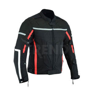 Veste de sport imperméable Cordura 600D pour hommes Veste coupe-vent pour motocyclistes, camping et tourisme Grande taille pour les cyclistes - Product Image 5