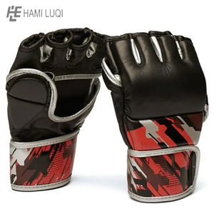Gants MMA de formation professionnelle personnalisés pour adultes et enfants Gants en cuir de vachette de haute qualité Vente en gros pas cher - Product Image 2