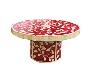 El último mejor soporte de madera para pastel de nácar, herramienta para fiestas y restaurantes con incrustaciones de hueso para uso doméstico y de oficina - Product Image 6