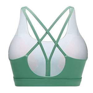 Femmes de haute qualité grande taille léger soutien-gorge de sport respirant tendance Fitness haut course avant Logo imprimer - Product Image 2