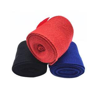 Haute Qualité Coton Nylon Personnalisé Imprimé Élastique Main Wraps Pro Boxe Gym 180 Pouces Soutien Poignet Poignée Boxe Main Wraps - Product Image 6