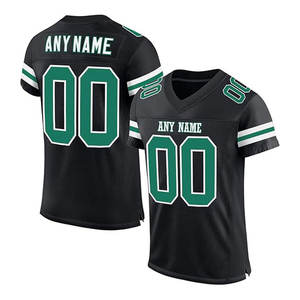 Maillot de football américain de performance d'élite avec tissu en maille respirant et impression personnalisée du nom de l'équipe, service OEM disponible - Product Image 2