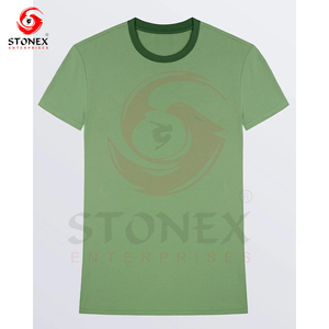 Venta al por mayor 100% algodón hombres camiseta de alta calidad de manga corta de ajuste suelto DTG impreso ropa de punto liso - Product Image 6