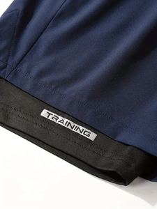 Pantalones cortos de gimnasio de fitness profesionales OEM de alta calidad de poliéster personalizado de secado rápido de talla grande de malla de impresión informal para correr pantalones cortos de hombre - Product Image 2