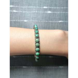Don Dodson Non-Native Kingman Turquoise & Sterling <b>Silver</b> Fashion <b>Cuff</b> <b>Bracelet</b> - Product Image 5