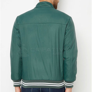 OEM Men's Winter <b>Stand</b> Collar Bomber Jacket-Customizable Brand Logo & Design Windproof High Quality - Product Image 4