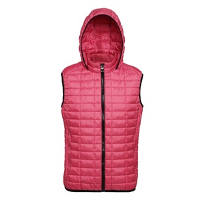 Gilet OEM pour hommes avec logo personnalisé Gilet d'extérieur rembourré matelassé sans manches Manteau Gilet de printemps Gilet pour hommes - Product Image 5