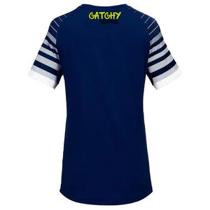 Maillot de volley-ball sans manches sur mesure de haute qualité Jersey de coton polyester à séchage rapide avec technique imprimée logo - Product Image 4