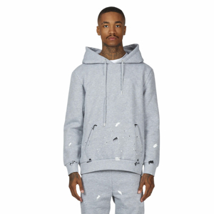 2025 Custom OEM Men's High Quality 340gsm Winter Plus Size Tracksuit Hip Hop Heavyweight Boxy <b>Hoodie</b> <b>Plain</b> Screen Printing Logo - Product Image 3