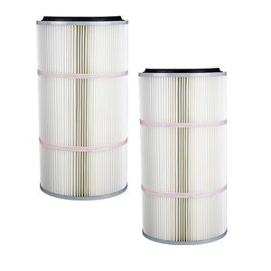 Filtre à air industriel neuf, économique en énergie, à faible consommation, filtre plissé à cœur, efficacité de 99,995% - Product Image 2