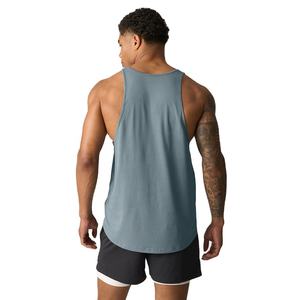 Débardeur de gym uni pour hommes OEM Tissu respirant et évacuant l'humidité Haut pour hommes Logo personnalisé et commandes en gros disponibles - Product Image 4