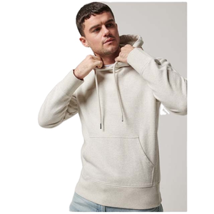 Sudadera con Capucha de Algodón Grueso para Hombre con Logotipo Personalizado, Color Sólido, Felpa OEM para Invierno, Técnicas de Teñido Liso, Disponible al por Mayor - Product Image 1