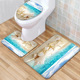Custom Printed <b>Mat</b> <b>Bathroom</b> Rug <b>Set</b> for <b>Bathroom</b> Non-Slip Shower Curtain Bath <b>Mat</b> - Product Image 6