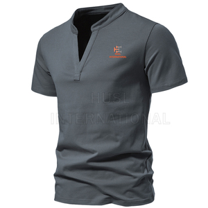 Camiseta de algodón 100% de alta calidad para hombre, último diseño, entrenamiento deportivo, gimnasio, ropa deportiva, venta al por mayor - Product Image 2