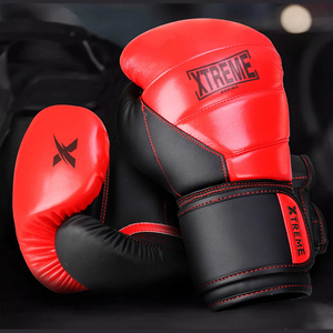Guantes de Boxeo de Piel Auténtica de la Mejor Calidad al por Mayor, con Cierre de Velcro, Logotipo Personalizado, Guantes de Entrenamiento Unisex - Product Image 3
