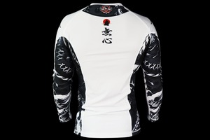 Maillot de compression de grappling pour homme 2026 à manches courtes, respirant, anti-UV, écologique, pour MMA, UPF50+ - Product Image 4