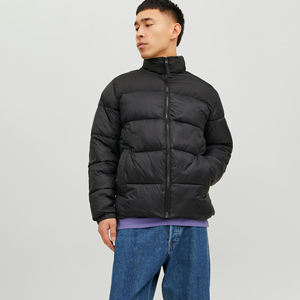 Wholesale Customized <b>Thin</b> Puffer <b>Jacket</b> for <b>Men</b> High Quality Light Weight Winter High Street Design Professional Logo Printing - Product Image 2