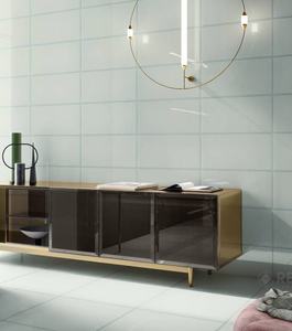 Carreaux muraux en céramique Refin Vetri Acqua 20x60, finition brillante vert aqua glacé, effet verre, pour salles de bain et cuisines modernes. - Product Image 3