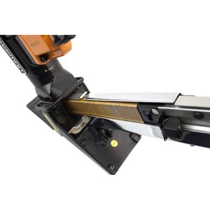 Clavadora y grapadora industrial 3 en 1 de liberación rápida para suelos, de aluminio, para aplicaciones en muebles, clavadora de bobina - Product Image 1