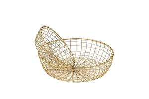 Cestas de frutas de alambre de hierro y Metal respetuosas con el medio ambiente para organización del hogar, cestas de almacenamiento de verduras, tamaño personalizado - Product Image 4