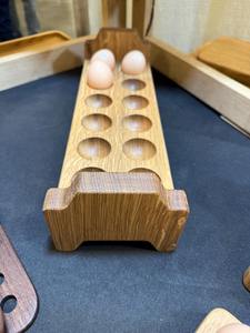 Porta Huevos Espiral de Madera Personalizado de Fabricación India para Cocina o Casa de Campo, Disponible para Suministro Mundial - Product Image 3