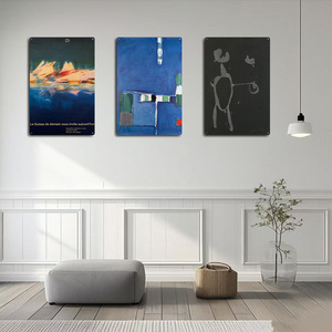 Haute qualité 20x30 CM métal signe salon maison mur Art drôle <span class=keywords><strong>suisse</strong></span> Art coloré étain plaque Vintage métal mur affiche - Product Image 2