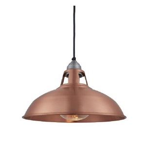 Meilleure vente Showroom éclairage décoratif plafond suspension lampes suspendues modernes Vintage rond cuivre taille personnalisée - Product Image 6
