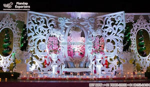 Mesmerizing English <b>Wedding</b> Stage Mirror <b>Frames</b> Modern <b>Wedding</b> Stage Decoration <b>Frames</b> Trending Wooden Mirror Panels Canada - Product Image 3