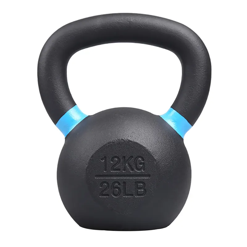 Ensemble de Kettlebell en fonte avec Logo personnalisé, vente directe d'usine